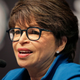 Valerie Jarrett speaks during the National Action Network Convention in New York, Wednesday, April 3, 2019.